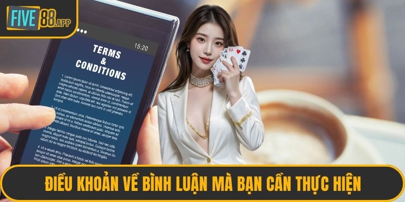 Điều khoản về bình luận mà bạn cần thực hiện